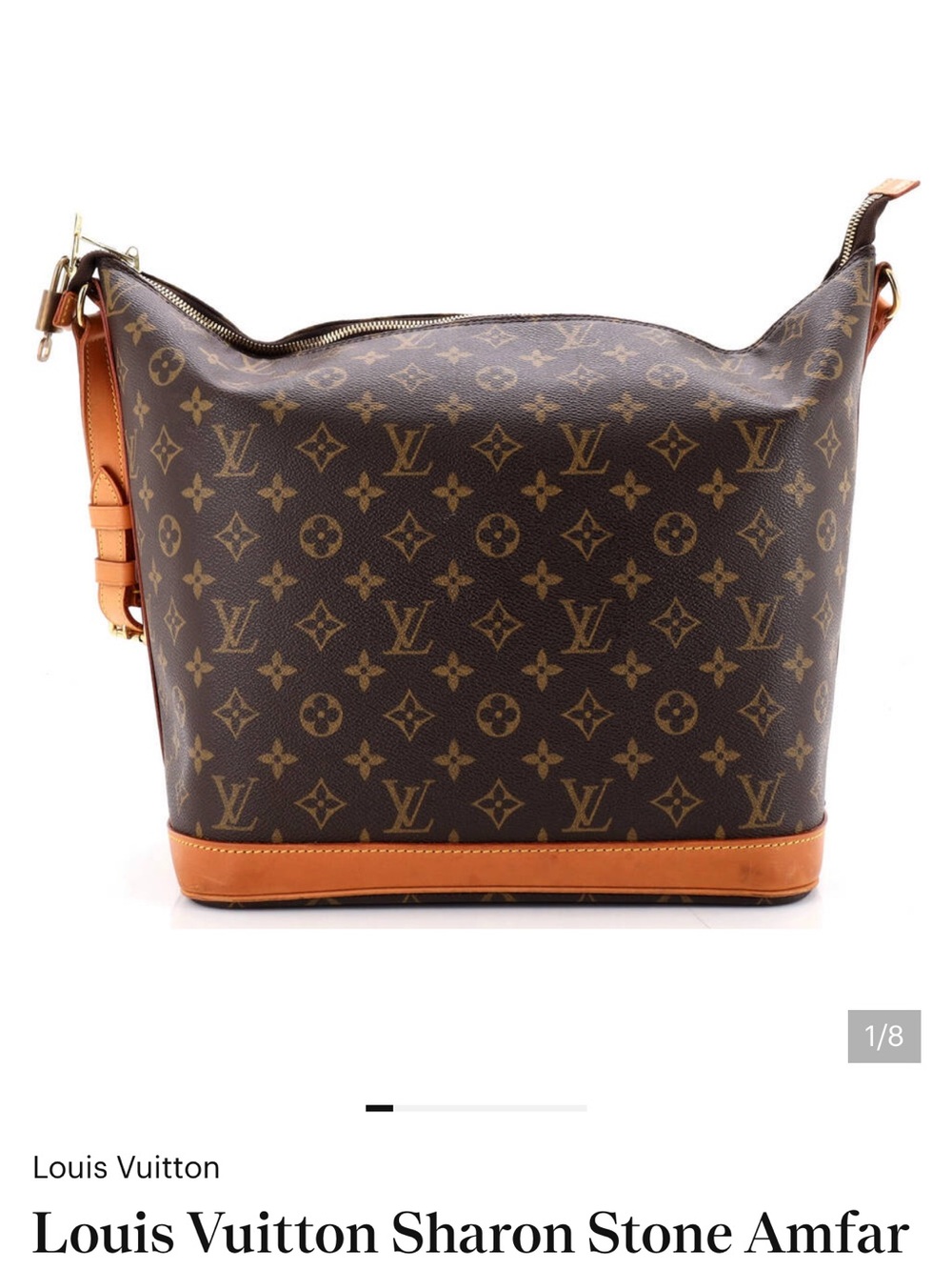 Louis Vuitton Sharon Stone Amfar Monogram Bag